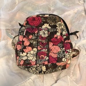 Mocha Rouge Vera Bradley Backpack